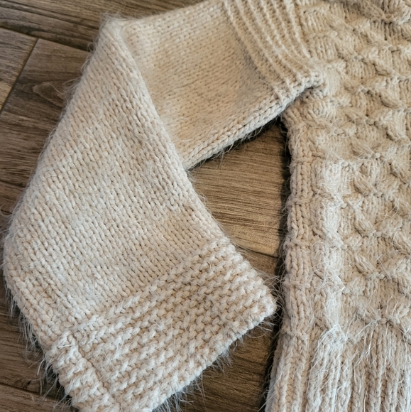 Sleeping on Snow anthropology chunky sweater size xs - Picture 12 of 13